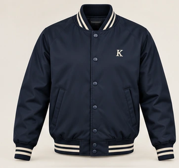 Trackside Navy Lightweight Jacket, Navy, front view